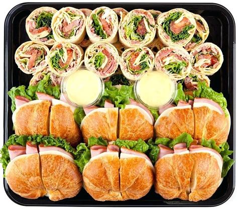 Party Platters Deli Platters Roman Holiday Deli Platter Serves 10 39. . Can i order sandwich platters from walmart online